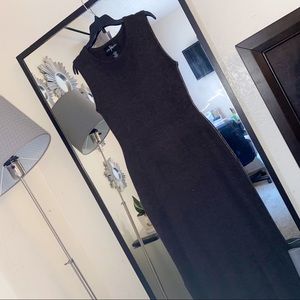 Long sweater vest dress